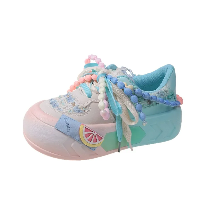MXGM Puffy Shoes Thermal Low Top Skateboard Shoes Women's-18