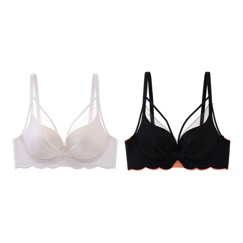Lanza Bra Women's Gift Box Set Champagne Skin-118