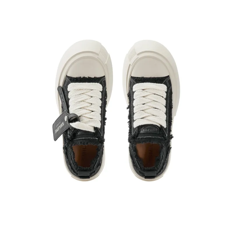 SMILEME Low-Top Canvas Shoes Unisex-9
