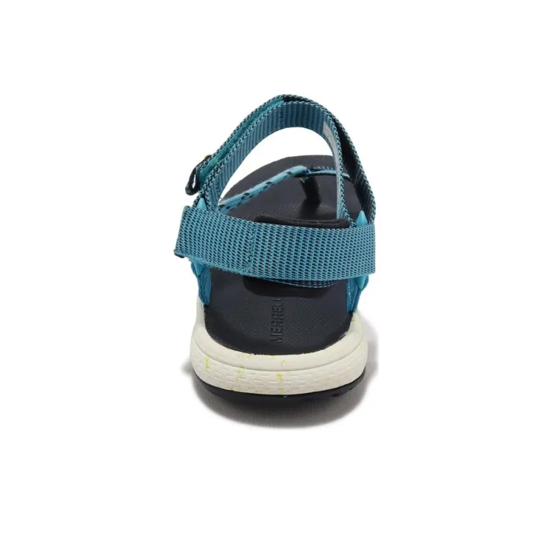 MERRELL Bravada Cord WRAP Beach Sandals Women's Black Blue-5