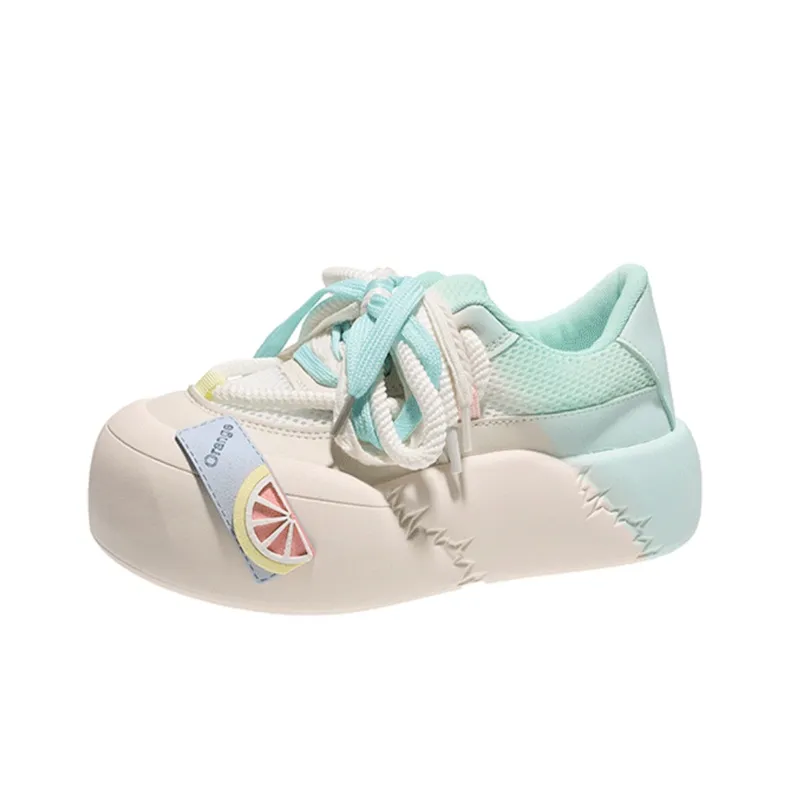 MXGM Puffy Shoes Thermal Low Top Skateboard Shoes Women's-29