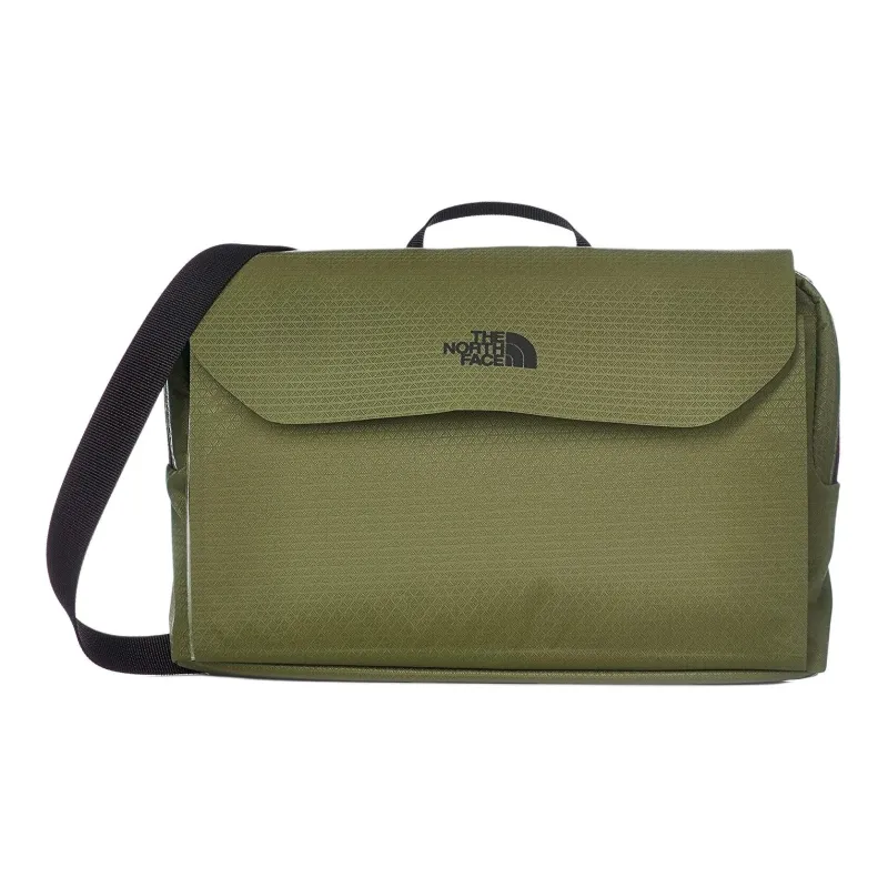 THE NORTH FACE Nylon Handbag, Shoulder Bag, Crossbody Bag Regular Unisex Green-1