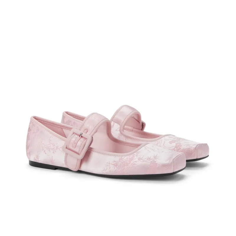 CHARLES&KEITH Small Charles & Keith Chinese Style New Chinese Style Women's Casual Shoes Flat Women's Multicolor-1