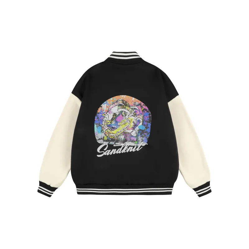 SandKnit Baseball Jacket Unisex-10