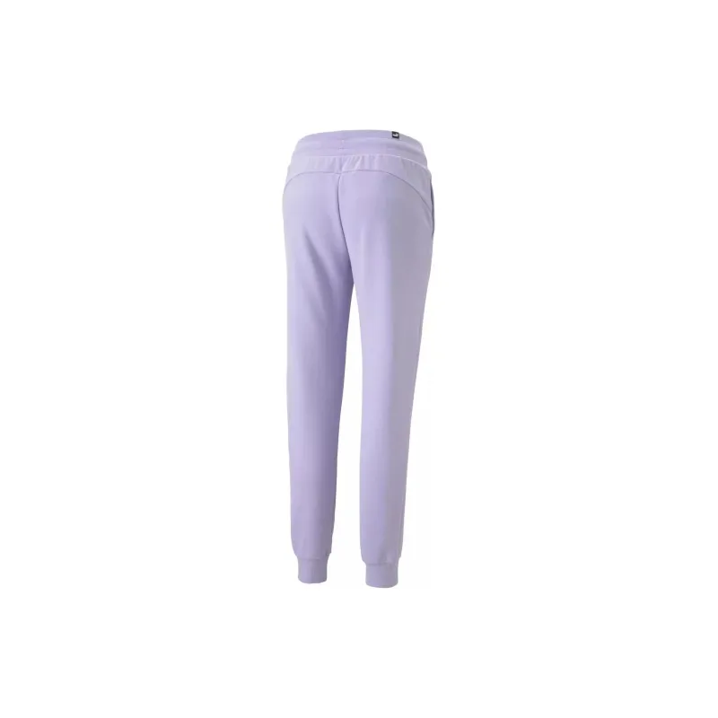 PUMA ESS ELEVATED PANTS Knitted Sports Pants Women's Purple-1