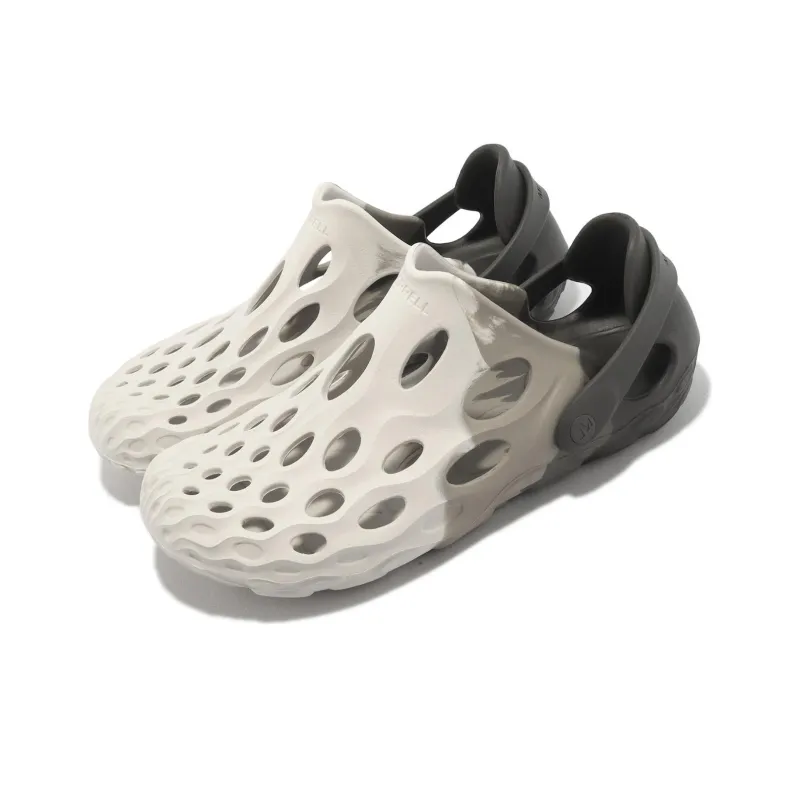 MERRELL Hydro Moc Drift Clogs Men's Gray White-2
