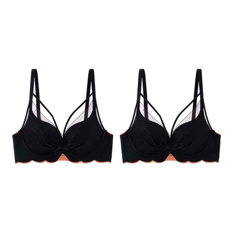 Lanza Bra Women's Gift Box Set Champagne Skin-66