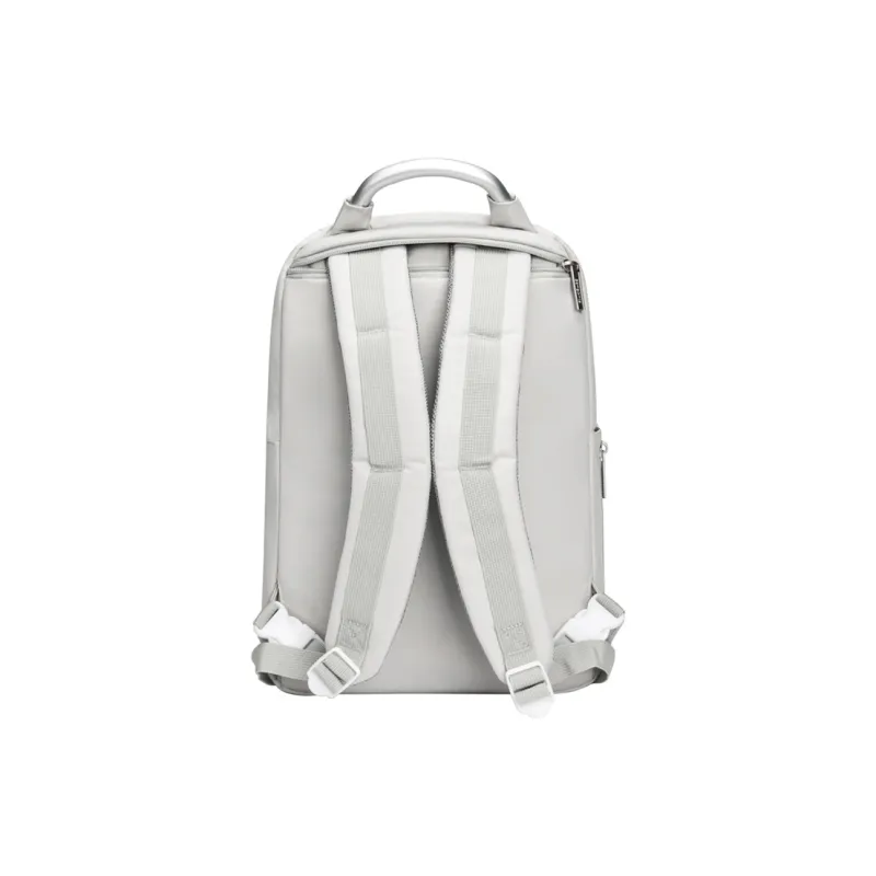 SAMSONITE Polyester Laptop Bag Travel Bag Backpack Unisex Light Gray-3
