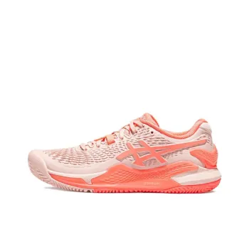 Asics Gel Resolution 9 Clay Pearl Pink Sun Coral Women's