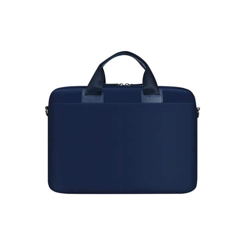 SAMSONITE Polyester Laptop Bag Shoulder Bag Handbag Medium Size Unisex Navy Blue-3