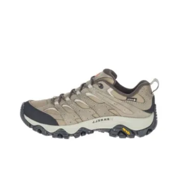 MERRELL MOAB 3 Smooth Gore-Te Shock-absorbing And Waterproof Low-Top Outdoor Shoes Women's Brown Black