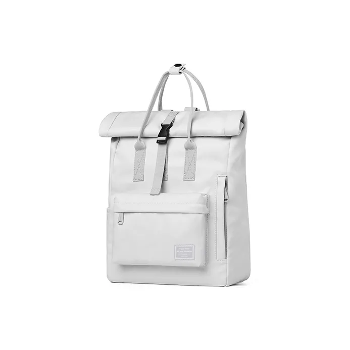 MR.ACE HOMME Polyester Backpack Unisex White-1