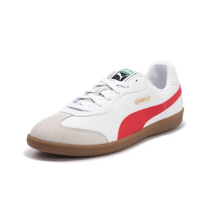 PUMA King 21 It Football Boots 'White Red Brown'-2