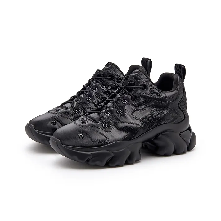 Talitaqoom Anti-Slip And Wear-Resistant Lightweight Height Increasing Low-Top Chunky Sneakers Women's-7