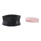 Black Waist Protector Belt[Double Steel Plate]+Cherry Blossom Pink Sports Headband
