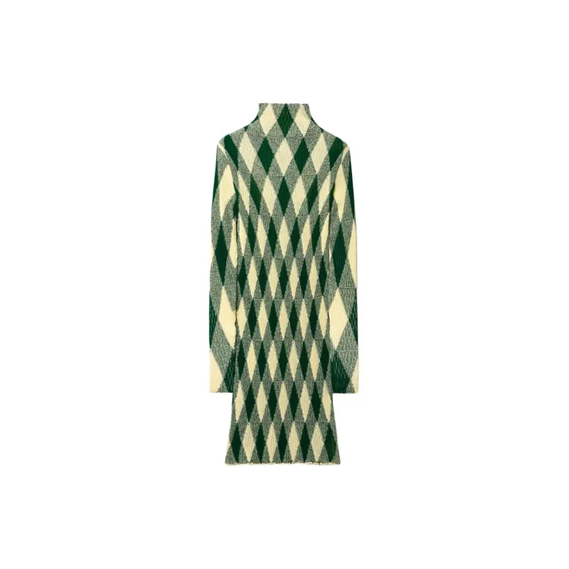 Burberry Argyle Ribbed knit Dress-1