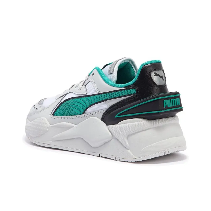 PUMA RS X '40TH ANNIVERSARY' Slip Resistant Low Top Casual Shoes Unisex White Blue-4