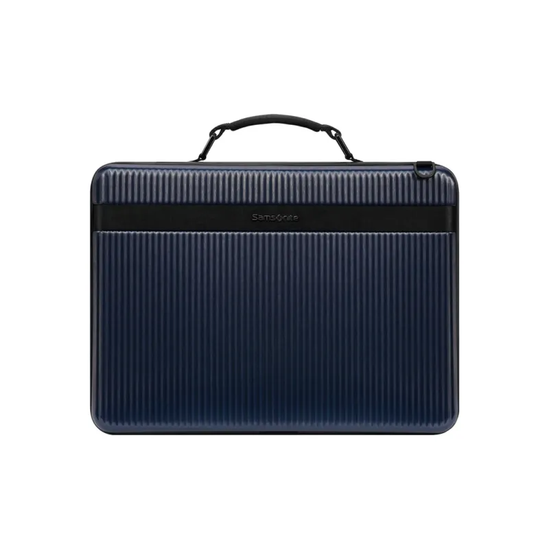 SAMSONITE MINTER Polycarbonate Briefcases Handbags Unisex Military Blue-0