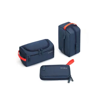 SAMSONITE Polyester Toiletry Bags Storage Bags Unisex Blue
