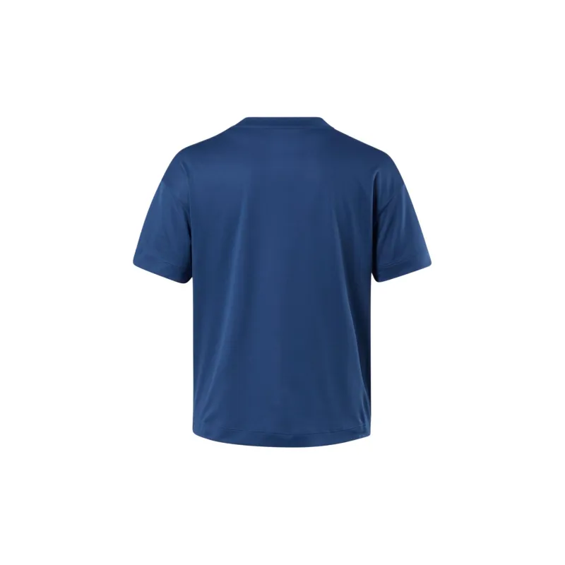 Reebok CYCLED Collection Running SW Graphic Tee T-Shirt Women's Wax-Dyed Blue-1