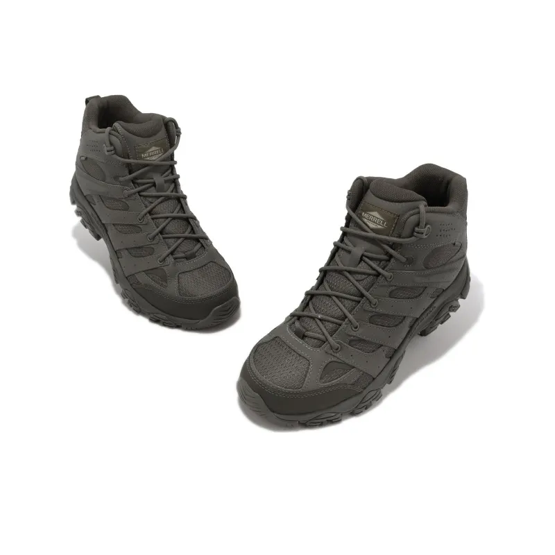 MERRELL MOAB 3 Mid Tactical WP Durable Breathable Mid Top Outdoor Shoes Men's Green-3