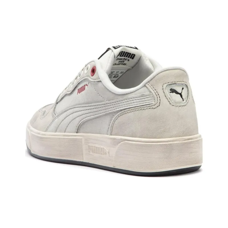 PUMA Contour Series LX LOW VTG Slip Resistant Low Top Skateboard Shoes Unisex Beige-4