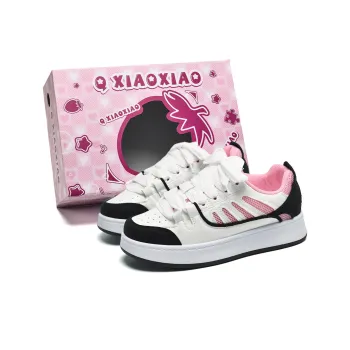 Circle Small Anti Slip And Wear Resistant Lightweight Low Top Skateboard Shoes Women's