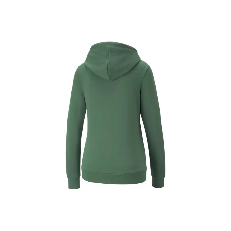 PUMA ESS LOGO HOODIE TR S Sweatshirt Women's Green-1