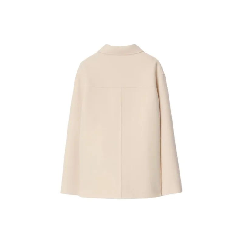 Burberry Single-breasted Wool Jacket-1