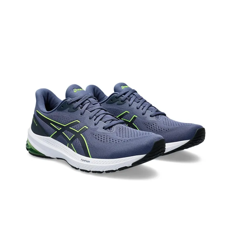 Asics GT 1000 12 'Thunder Blue Electric Lime'-2