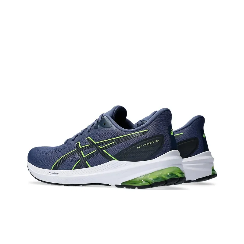 Asics GT 1000 12 'Thunder Blue Electric Lime'-3