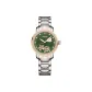 Rose Gold-Sapphire Green