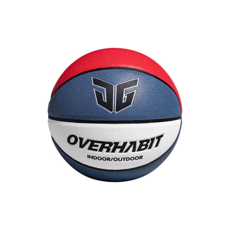 OVERHABIT PU Basketball Red Blue White Size 7 Training Unisex-3