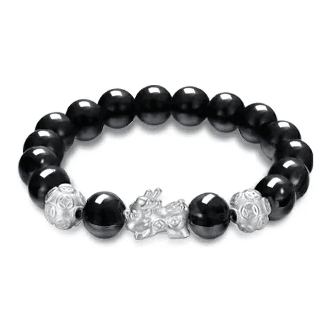 ZOKS Colored Glaze Jade Bracelets Unisex-1