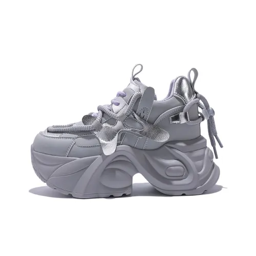 Junjali Slip Resistant Low Top Chunky Sneakers Women's