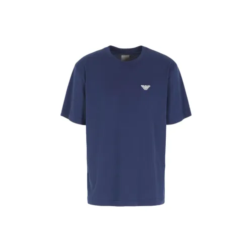 EMPORIO ARMANI Sustainable Collection T-Shirts Men Dark Blue