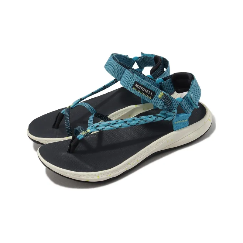 MERRELL Bravada Cord WRAP Beach Sandals Women's Black Blue-2