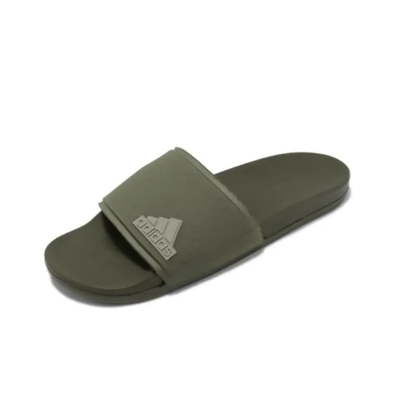 Adilette Adidas Comfort Elevated Slide 'Dark Green'-2