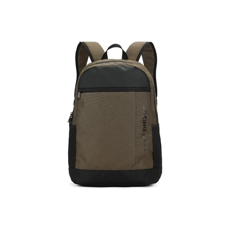 AOKING AK Nylon Laptop Bag Backpack Medium Size Unisex Black/Khaki/Army Green/Yellow/Royal Blue-2