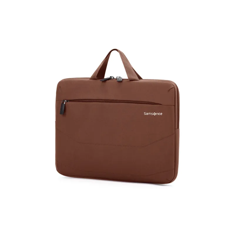 SAMSONITE Fabric Briefcase, Handbag Medium Size Unisex Burgundy-1