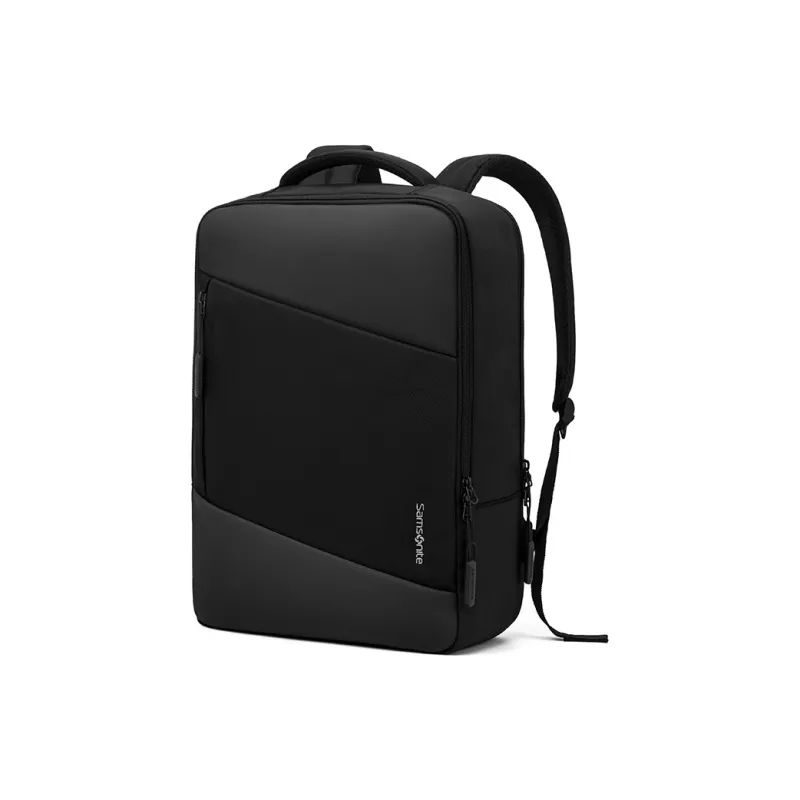 SAMSONITE Fabric Laptop Backpack Men's Black-1