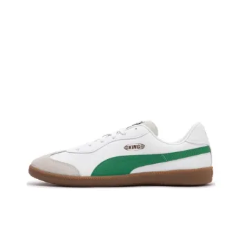 PUMA King 21 It Football Boots 'White Green Gum'