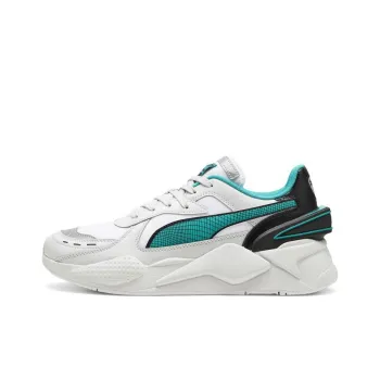 PUMA RS X '40TH ANNIVERSARY' Slip Resistant Low Top Casual Shoes Unisex White Blue