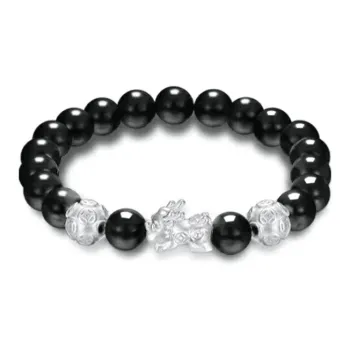 ZOKS Colored Glaze Jade Bracelets Unisex