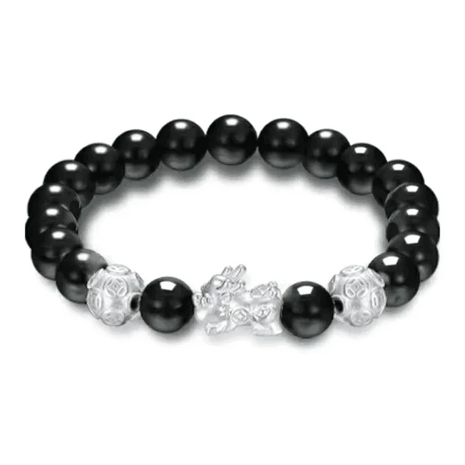 ZOKS Colored Glaze Jade Bracelets Unisex-0