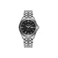 Stainless Steel Case Black Dial