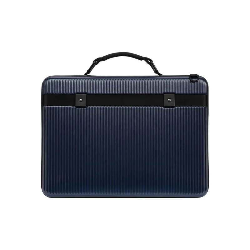 SAMSONITE MINTER Polycarbonate Briefcases Handbags Unisex Military Blue-2