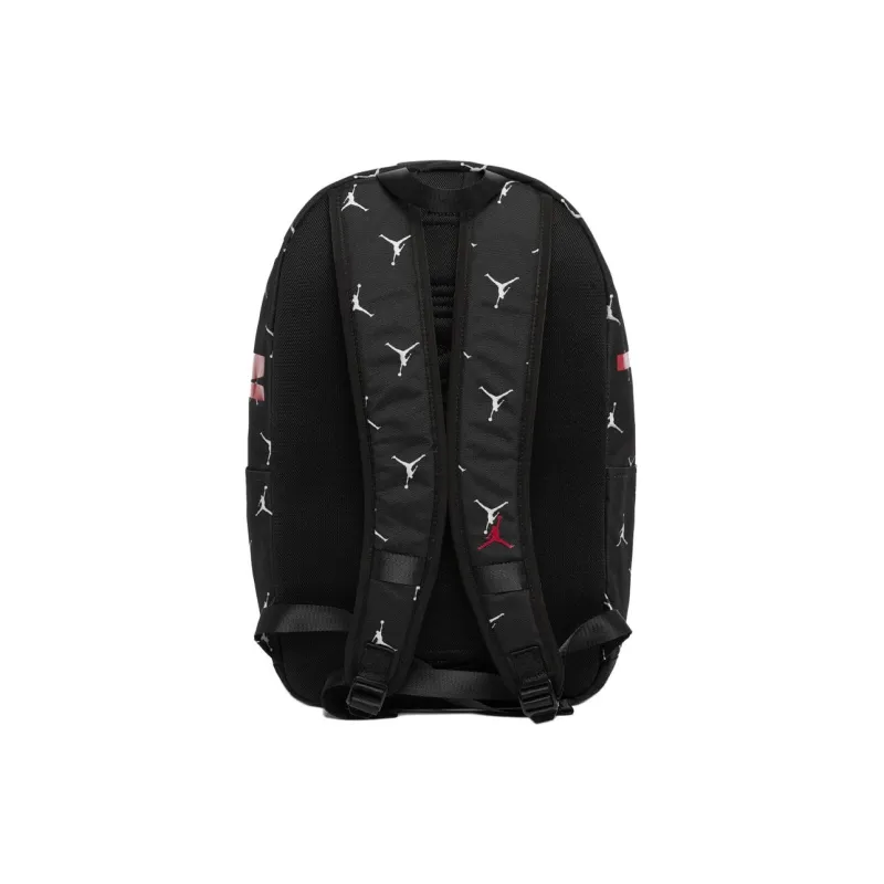 Jordan Polyester Laptop Backpack Medium Size Unisex Black-4