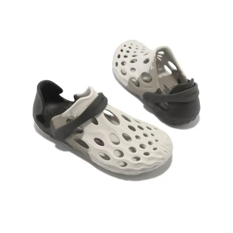 MERRELL Hydro Moc Drift Clogs Men's Gray White-3