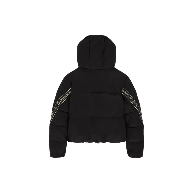 EMPORIO ARMANI EA7 SS24 Puffer Jacket Women's Black-1